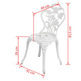 Bistrostoelen St Gietaluminium