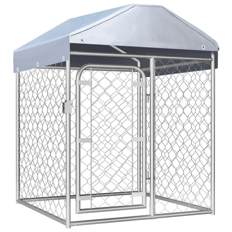 Hondenkennel Voor Buiten Met Dak 200X100X125 Cm