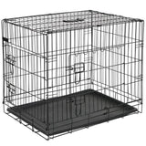 @Pet Hondenbench 92,5X57,5X64 Cm Metaal Zwart 15003