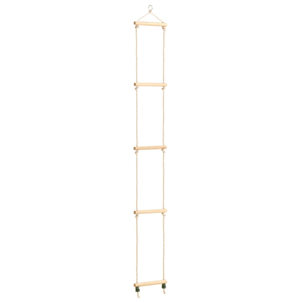 Touwladder 30X168 Cm Massief Hout En Pe