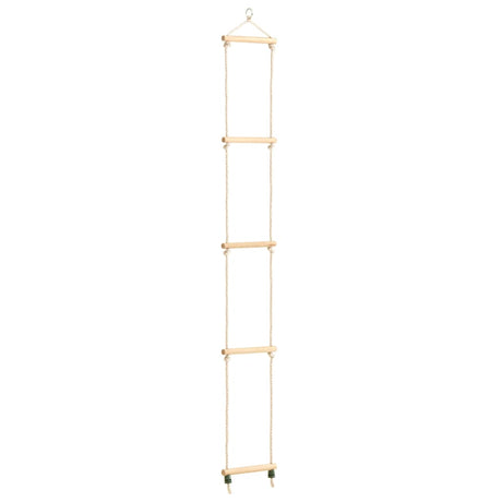 Touwladder 30X168 Cm Massief Hout En Pe