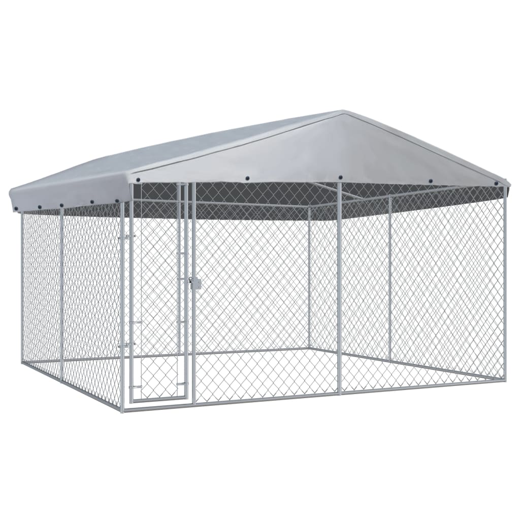 Hondenkennel Voor Buiten 382X192X185 Cm