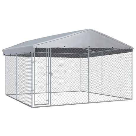 Hondenkennel Voor Buiten 382X192X185 Cm