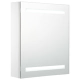 Badkamerkast Met Spiegel En Led 50X13,5X60 Cm