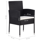 Tuinstoelen St Poly Rattan