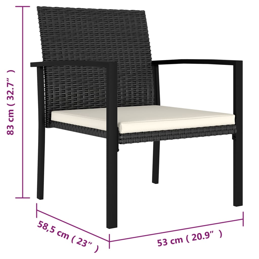 Tuinstoelen St Poly Rattan