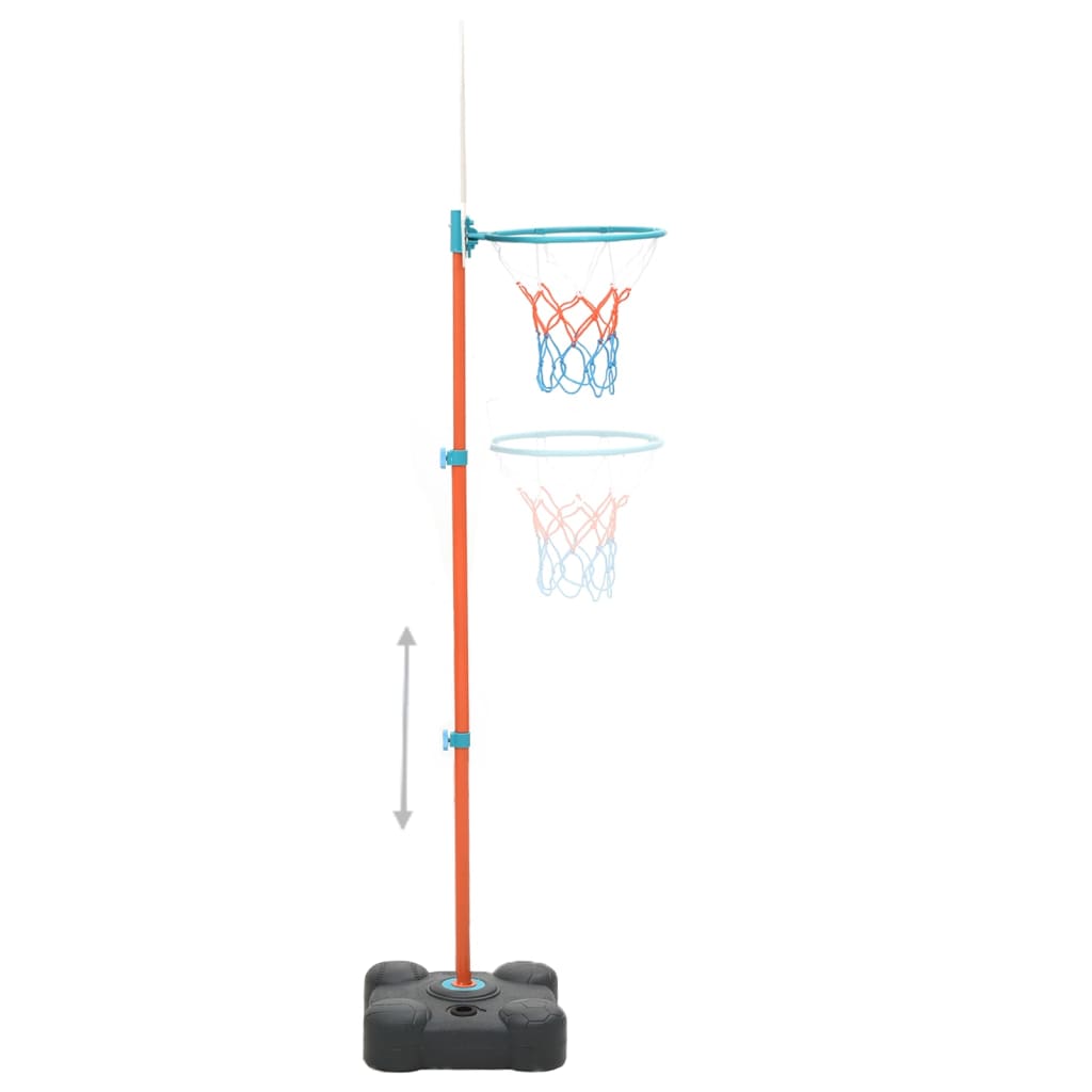 Basketbalset Draagbaar Verstelbaar 109-141 Cm