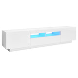 Tv-Meubel Met Led-Verlichting 80X35X40 Cm