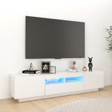 Tv-Meubel Met Led-Verlichting 80X35X40 Cm