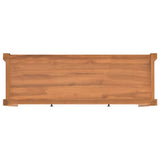 Tv-Meubel Met Lades 120X40X45 Cm Massief Teakhout