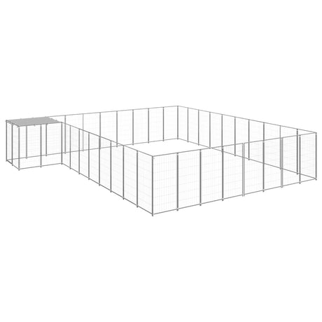 Hondenkennel 7,26 M² Staal Zwart