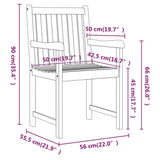 Tuinstoelen Massief Acaciahout