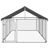 Hondenkennel Voor Buiten Met Dak 400X200X150 Cm