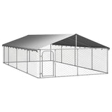 Hondenkennel Voor Buiten Met Dak 400X200X150 Cm