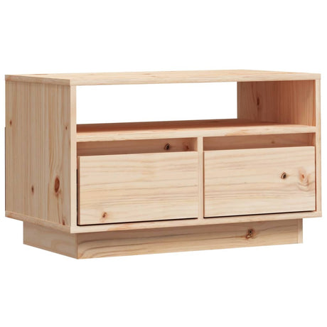 Tv-Meubel 60X35X37 Cm Massief Grenenhout