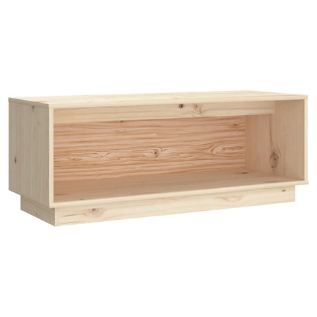 Tv-Meubel 90X35X35 Cm Massief Grenenhout