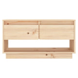 Tv-Meubel 74X34X40 Cm Massief Grenenhout