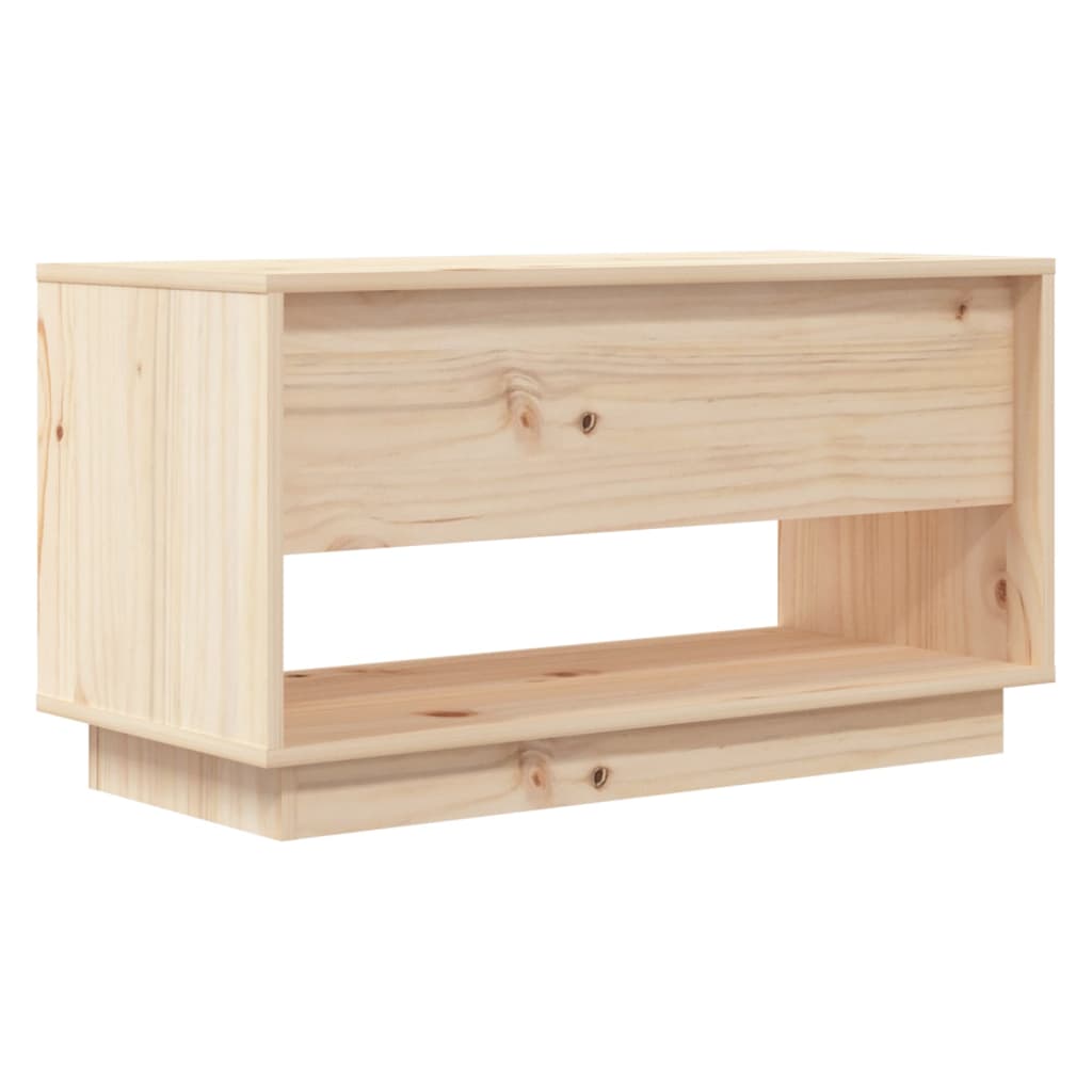 Tv-Meubel 74X34X40 Cm Massief Grenenhout