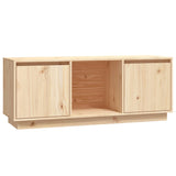 Tv-Meubel 0,5X35X44 Cm Massief Grenenhout