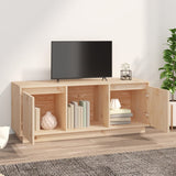 Tv-Meubel 0,5X35X44 Cm Massief Grenenhout