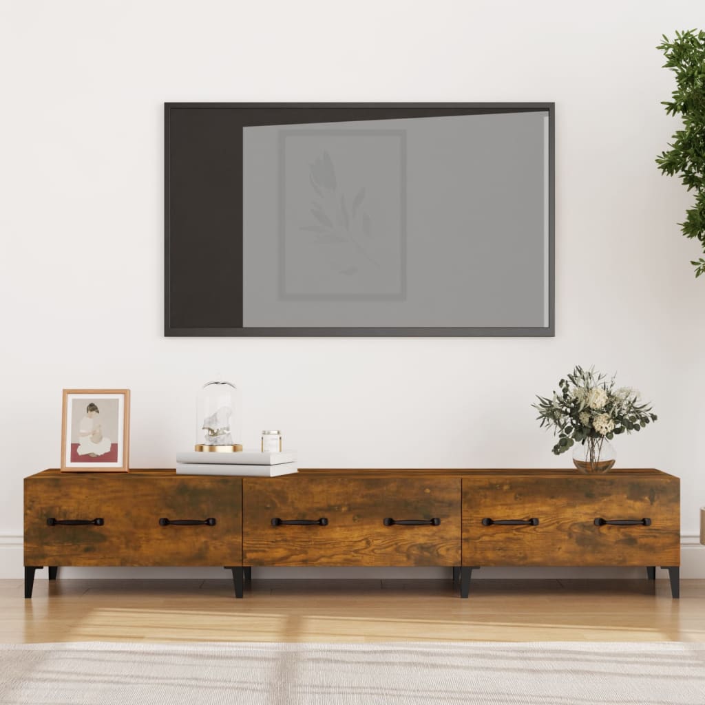 Tv-Meubel 50X34,5X30 Cm Bewerkt Hout