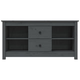 Tv-Meubel 03X36,5X52 Cm Massief Grenenhout