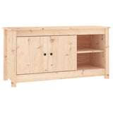 Tv-Meubel 03X36,5X52 Cm Massief Grenenhout