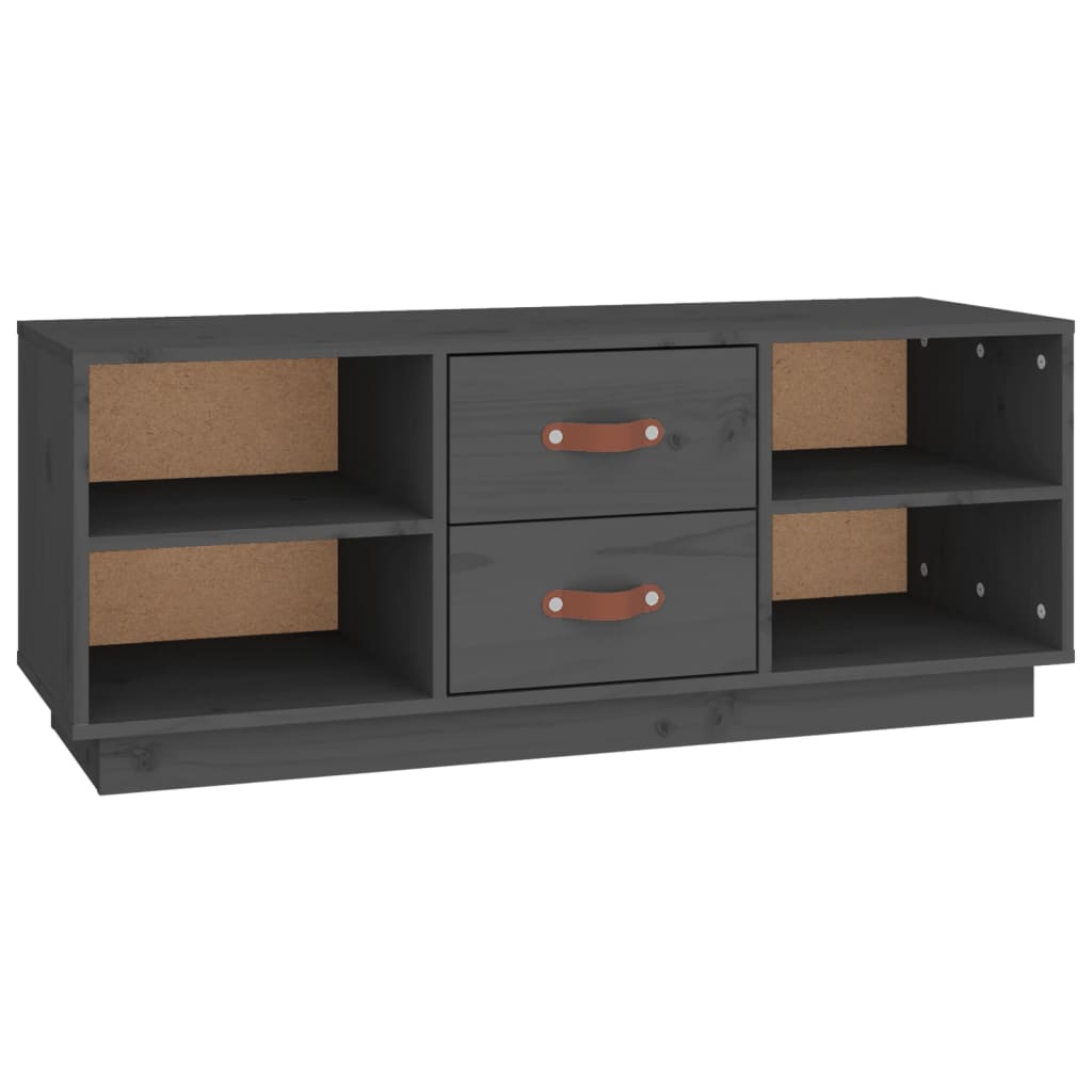 Tv-Meubel 00X34X40 Cm Massief Grenenhout