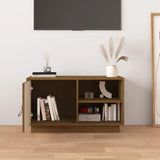 Tv-Meubel 70X34X40 Cm Massief Grenenhout