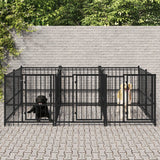 Hondenkennel Voor Buiten 5,63 M² Staal