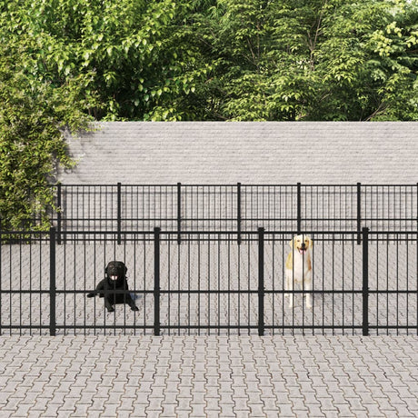 Hondenkennel Voor Buiten 46,1 M² Staal