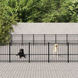 Hondenkennel Voor Buiten 75,27 M² Staal