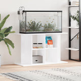 Aquariumstandaard 100X40X60 Cm Bewerkt Hout Hoogglans Wit