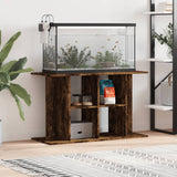 Aquariumstandaard 120X40X60 Cm Bewerkt Hout Betongrijs