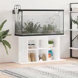 Aquariumstandaard 120X40X60 Cm Bewerkt Hout Hoogglans Wit