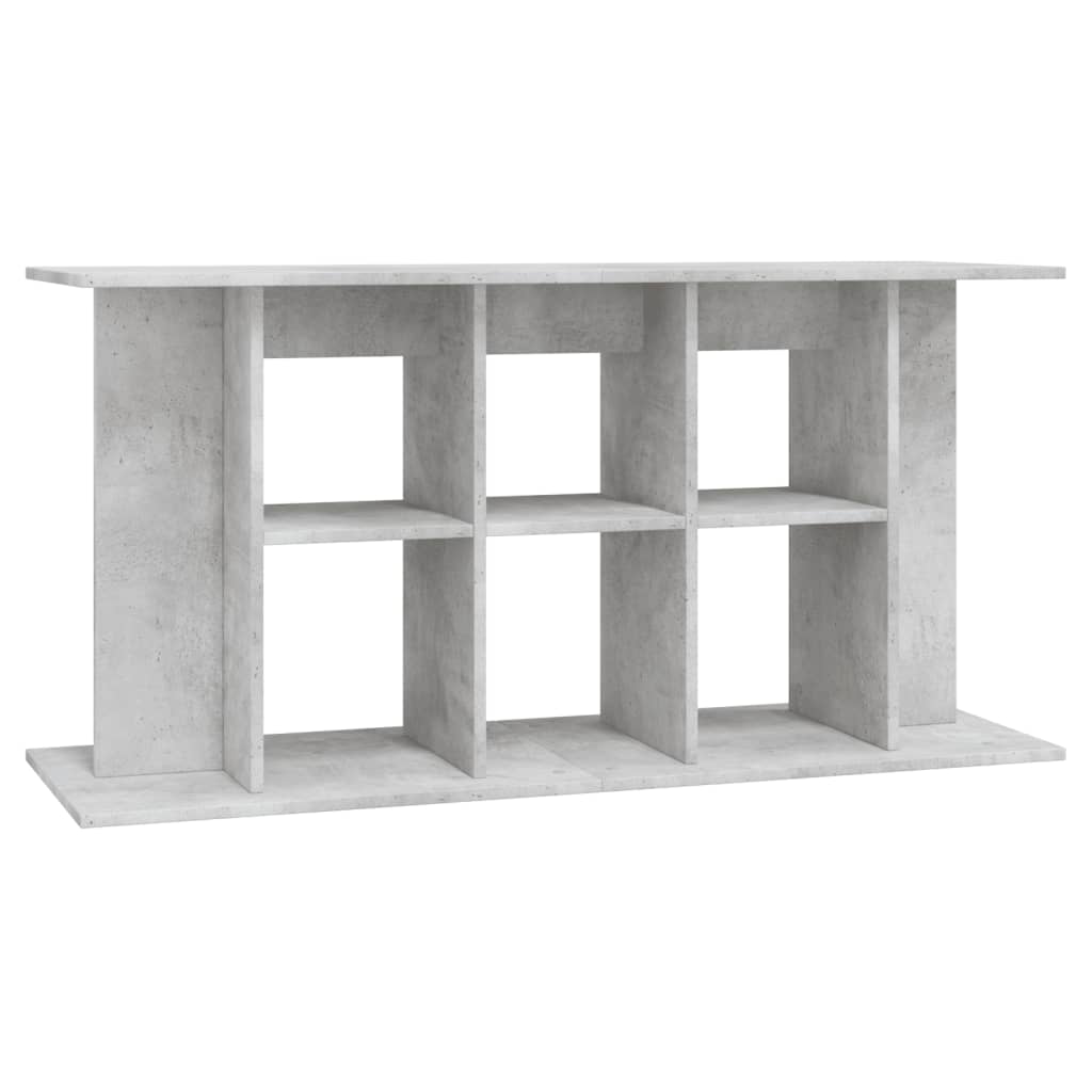 Aquariumstandaard 120X40X60 Cm Bewerkt Hout Betongrijs