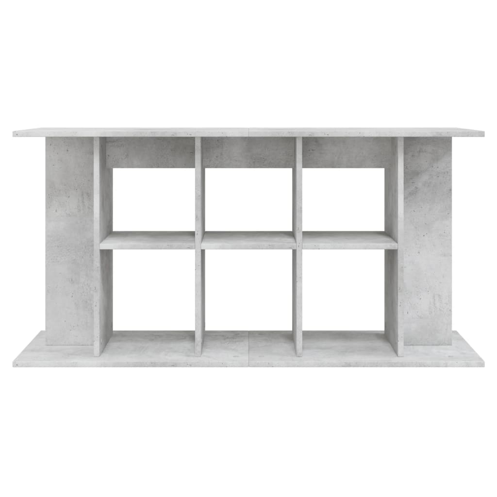 Aquariumstandaard 120X40X60 Cm Bewerkt Hout Betongrijs