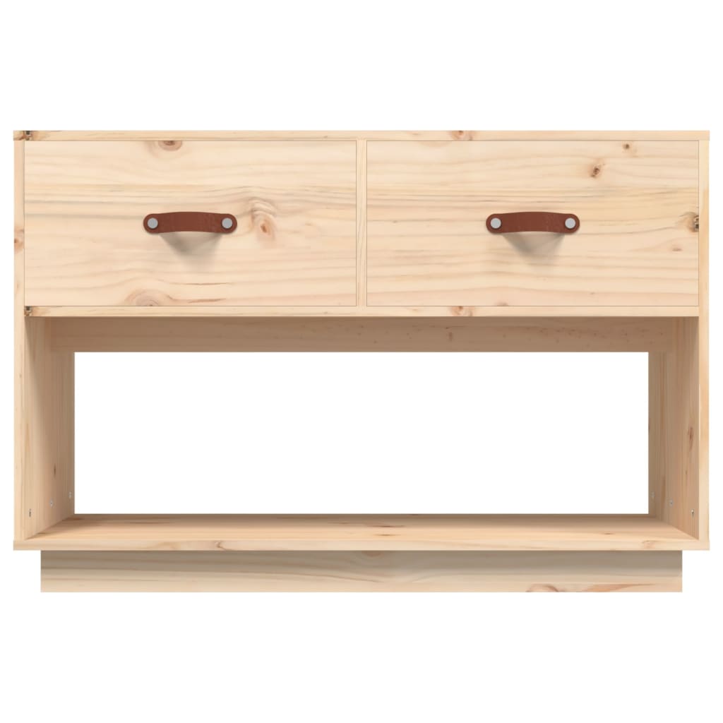 Tv-Meubel 90X40X60 Cm Massief Grenenhout