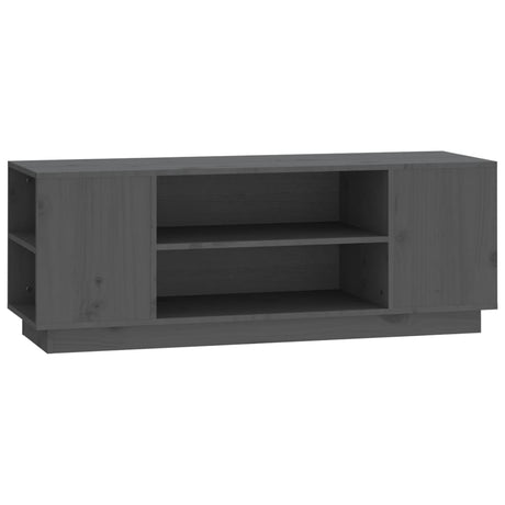 Tv-Meubel 0X35X40,5 Cm Massief Grenenhout