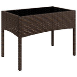 -Delige Loungeset Met Kussens Poly Rattan