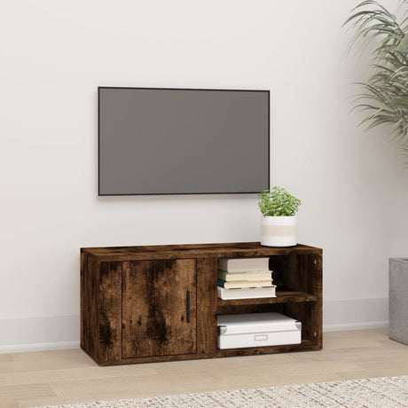 Tv-Meubels 80X31,5X36 Cm Bewerkt Hout