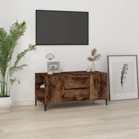 Tv-Meubel 02X44,5X50 Cm Bewerkt Hout