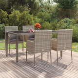 Tuinstoelen Met Kussens Poly Rattan