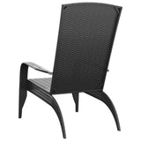 Tuinstoel Adirondack Poly Rattan