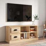 Tv-Meubel 73X35,5X47,5 Cm Bewerkt Hout