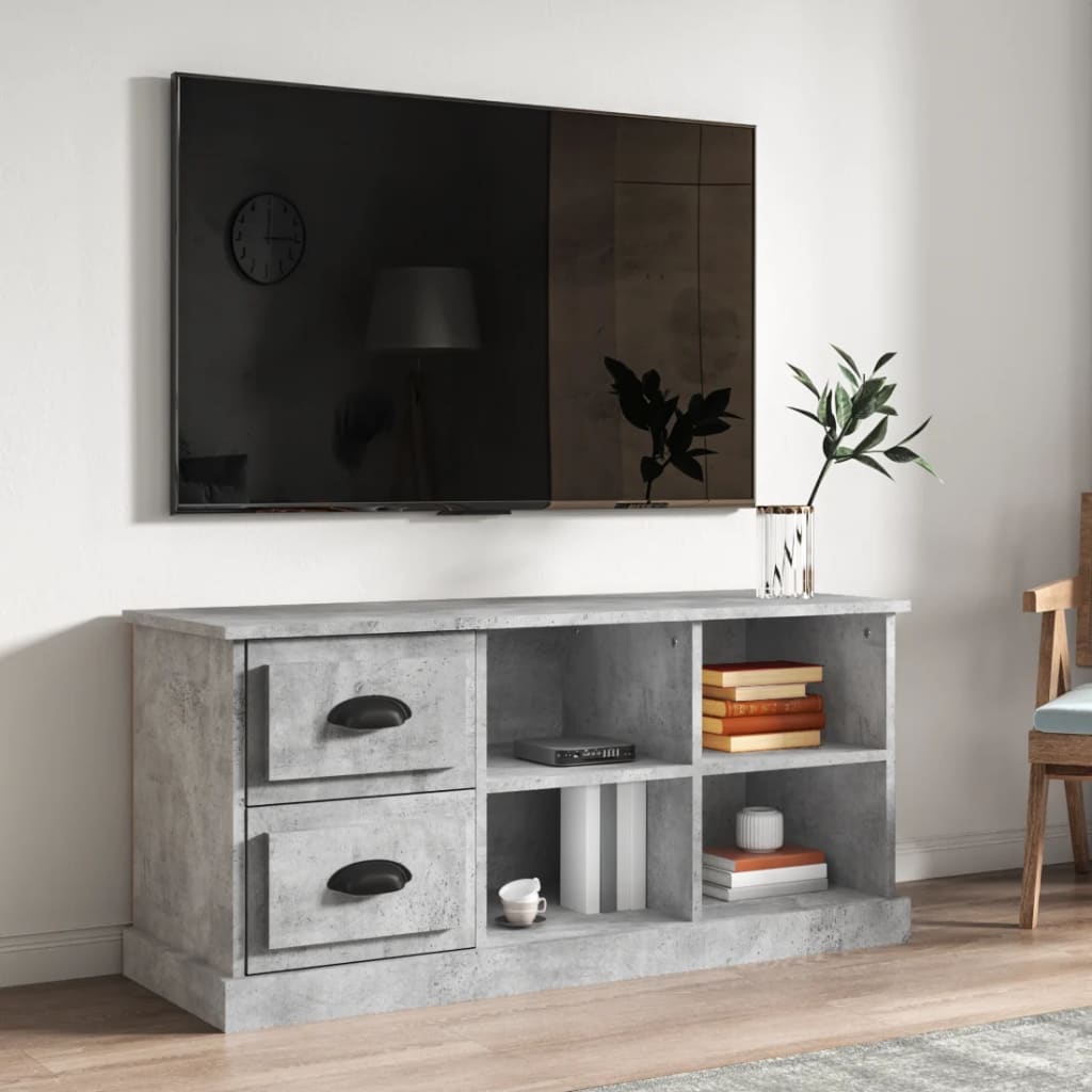 Tv-Meubel 73X35,5X47,5 Cm Bewerkt Hout