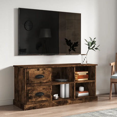 Tv-Meubel 73X35,5X47,5 Cm Bewerkt Hout