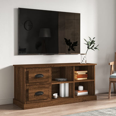 Tv-Meubel 73X35,5X47,5 Cm Bewerkt Hout