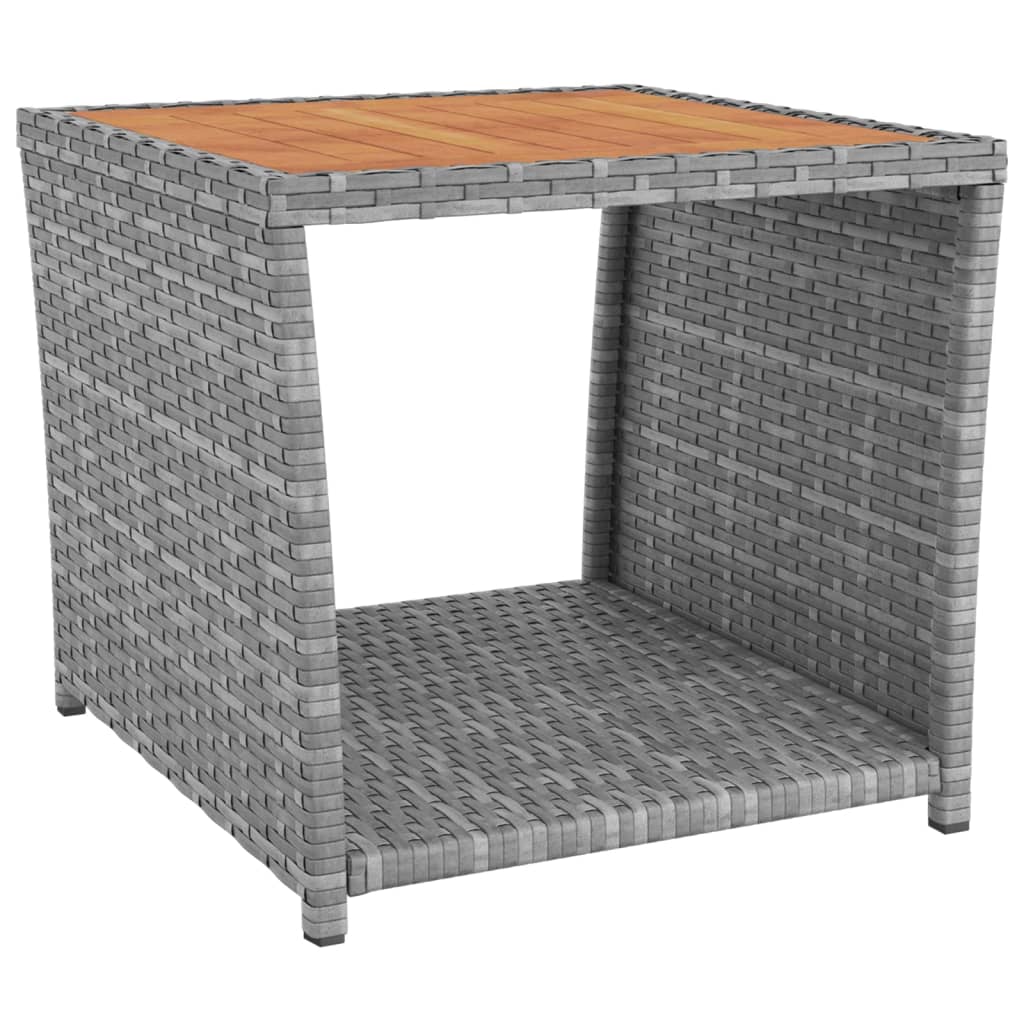 -Delige Loungeset Poly Rattan En