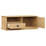 Tv-Meubel Vigo 06X40X40 Cm Massief Grenenhout